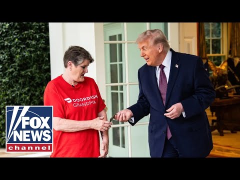 'DoorDash Grandma' FIRES BACK at critics after Trump delivery