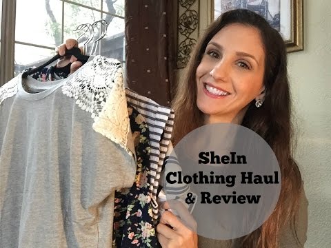 SHE IN Clothing Haul + Review!! Spring 2016