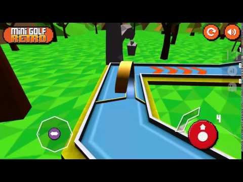 Minigolf Retro Style Video