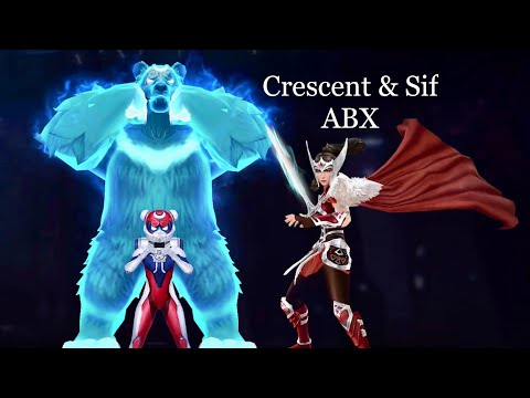 Crescent & Sif ABX (9m) Combat Super Hero Female Burn Day C.T.P. of Rage