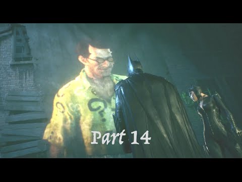 Batman Arkham Knight: Walkthrough Gameplay-PS4-PART 14-Riddler