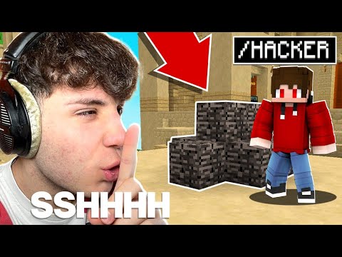 MI FINGO un HACKER nelle BEDWARS di CORALMC!