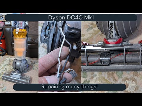 Dyson DC40 Mk1! Thorough service and full floorhead rebuild!