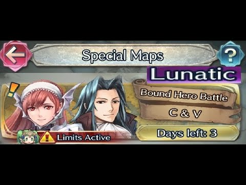 The battle with Limited unit : Vs. Cherche & Virion - Lunatic (with F2P units no SI but Seals)