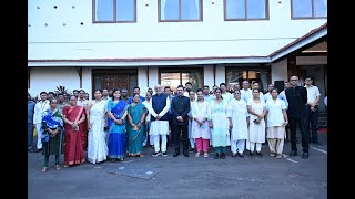01.05.2025: ६६ वा महाराष्ट्र राज्य स्थापना दिवस: राज्यपालांचे राजभवन येथे ध्वजारोहण;?>