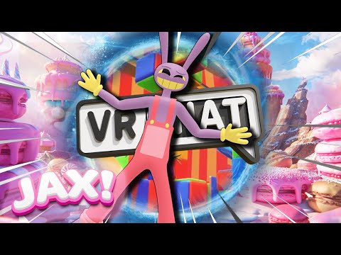 JAX GETS LOST IN VRCHAT! - Funny Moments (Candy Carrier Chaos Aftermath)