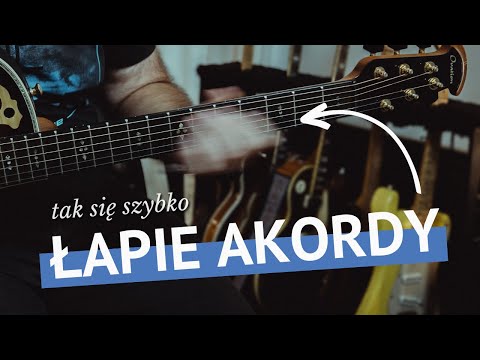 Jak SZYBKO zmieniać AKORDY na gitarze? 🎸