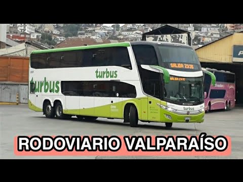 Compilado de Buses Interurbanos: Terminal Rodoviario Valparaíso.