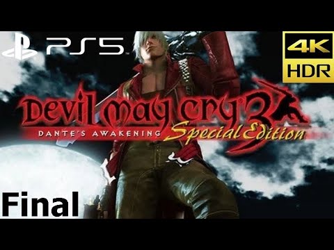 Devil May Cry 3 HD Collection PS5 4K 60FPS HDR Gameplay - (Final)