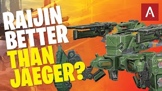 Evolution of the RAIJIN into the JAEGER War Robots Gameplay WR