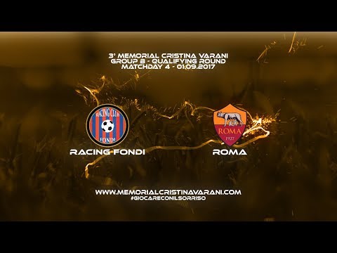 SS Racing Club Fondi-AS Roma 1-8 (3° Memorial Cristina Varani)