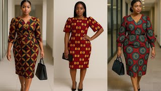 MISHONO MIPYA YA VITENGE MAGAUNI YA OFISINI | KITENGE CORPORATE INSIPIRED LOOKS | ANKARA OUTFITS