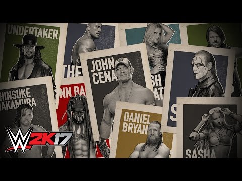 Watch: Every Superstar Included in WWE 2K17