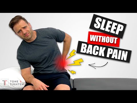 How To Sleep With Lower Back Pain - Sleep Better TONIGHT! Video