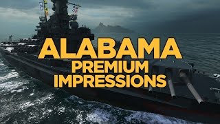 World of Warships - Alabama Premium Impressions