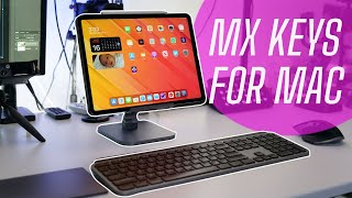 Video thumbnail for Logitech MX Keys for Mac & iPad Pro: Productivity Done Right by Michael Caputo