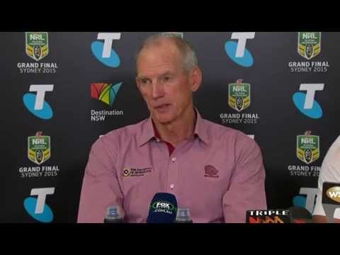 NRL Grand Final 2015 - Press Conference - Broncos