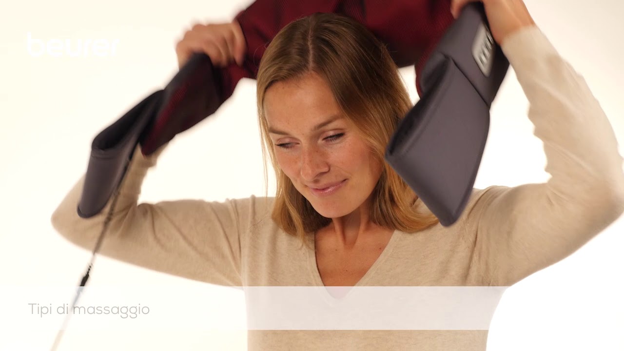 Quick Start Video sul apparecchio per massaggio shiatsu 3D MG 151 di Beurer