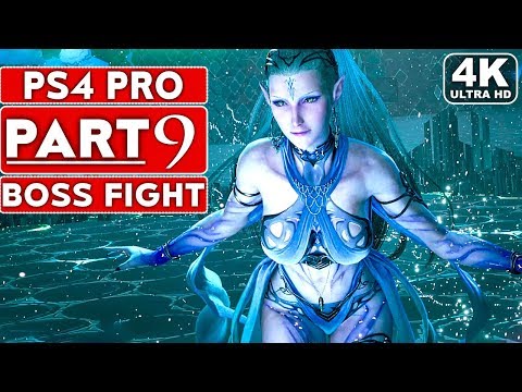 FINAL FANTASY 7 REMAKE Gameplay Walkthrough Part 9 SHIVA BOSS FIGHT [4K PS4 PRO] No Commentary