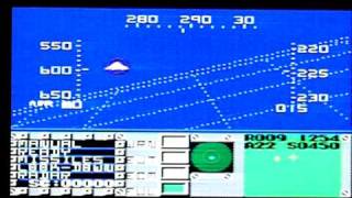 F16 Fighting Falcon on Sega Master System. Gameplay & Commentary