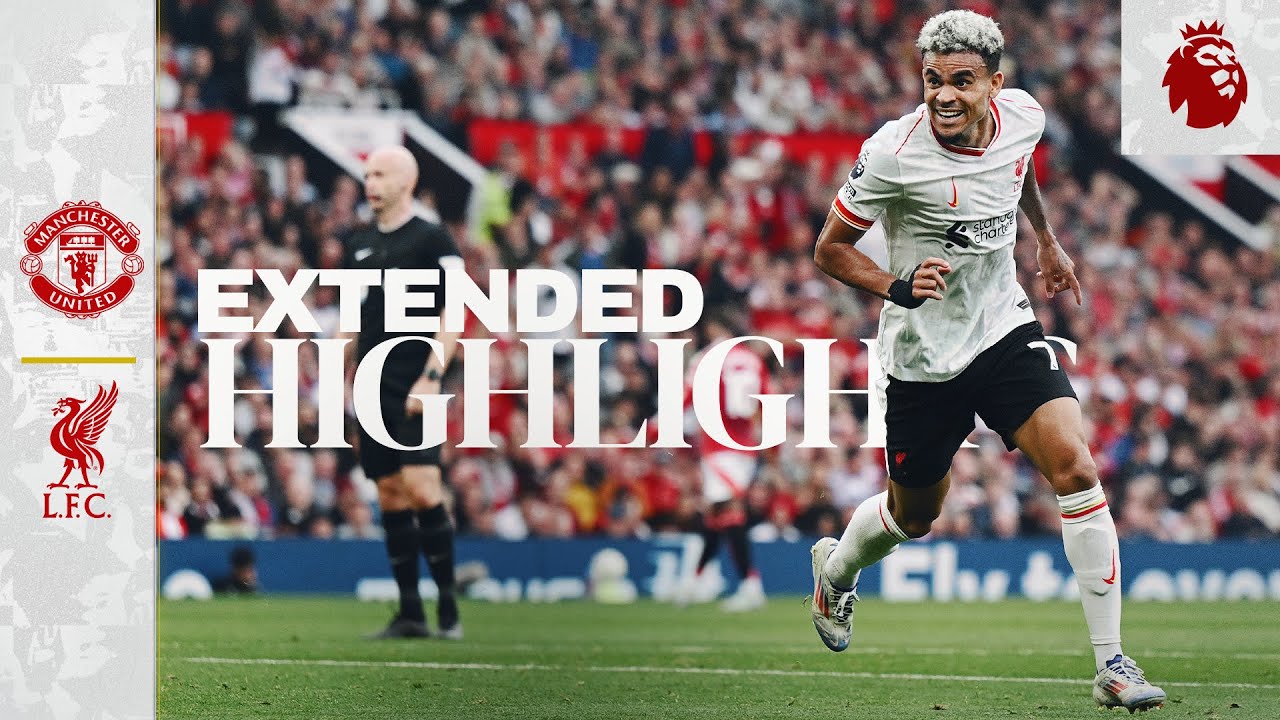 Extended Highlights: Man Utd 0-3 Liverpool | Diaz double & Salah at Old Trafford