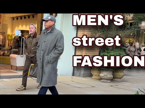 Winterliche Streetstyle-Mode für Männer in London: Zeitlose und elegante Looks