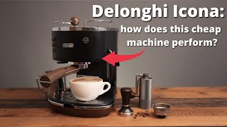 Delonghi Icona Vintage Espresso Machine: Thrift find cleaned, descaled, and put to the Test!
