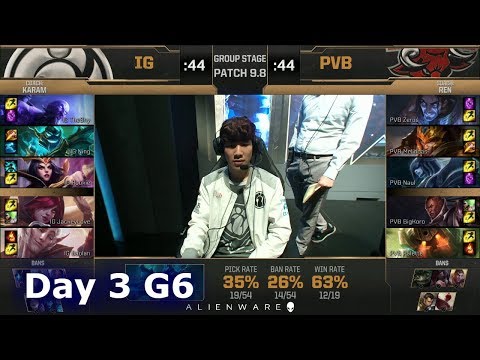 Invictus Gaming vs Phong Vũ Buffalo | LoL MSI 2019 Group Stage Day 3 | IG vs PVB