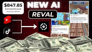 New Niche For YouTube & Tiktok Creativity Program || How I Make MONITIZEABLE Shorts Using AI 🔥