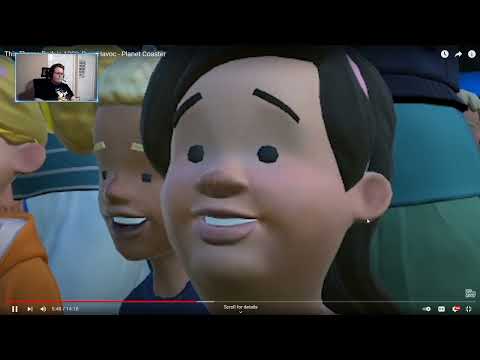 Shooter Reacts to Let's Game it Out: This Theme Park is 100% Pure Havoc - Planet Coaster