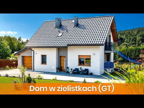 Dom w zielistkach (GT) – Zwiastun wizyty w małym i ekonomicznym domu - ARCHON+ Projekty Domów