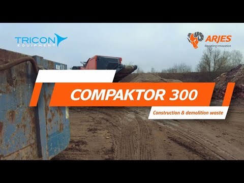 ARJES Compaktor 300 | Shredder | Available at Tricon