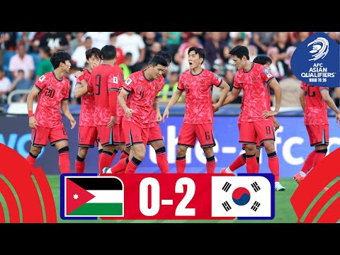 On course for World Cup! | Jordan - Korea Republic | Highlights | #AsianQualifiers - Road To 26