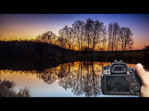MTB Fototour - Spiegelungen im Wasser