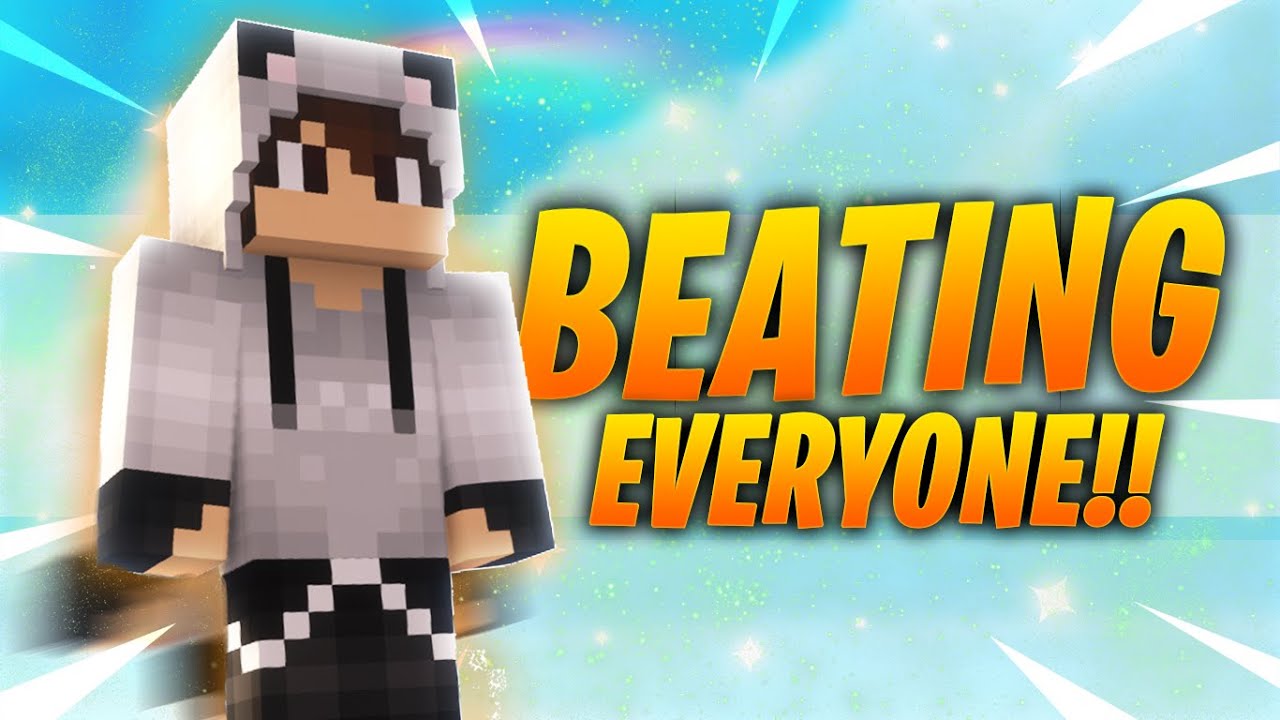 1000IQ Plays in Hypixel BEDWARS | Beating Everyone In Bedwars