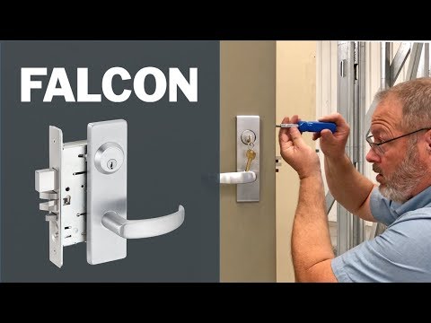 Falcon Electrified Mortise Lock, 24VDC, Fail Secure, SFIC Prep, Less Core,  Quantum Lever, Gala Rose, Chrome MA881B QG 626 24VDC