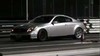 Infiniti G35 vs BMW 335i turbo twin scroll-turbo I6 N55 vq37 vq35