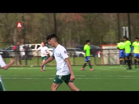 #16 Kyle Artura scores for VOB Cosmos 2002 during ERL game