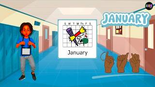 Tap & Sign the Months of the Year | AAC Learning Songs with Messiah gameplay video by cadkins, 2:54 duration