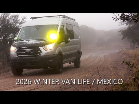 WE DRIVE OUR CAMPER VAN IN MEXICO - WINTER VAN LIFE - SE02 EP5
