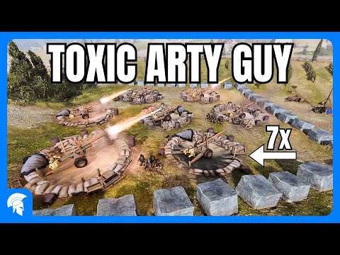 The Toxic Arty Guy... - 4vs4 - Afrikakorps - Company of Heroes 3