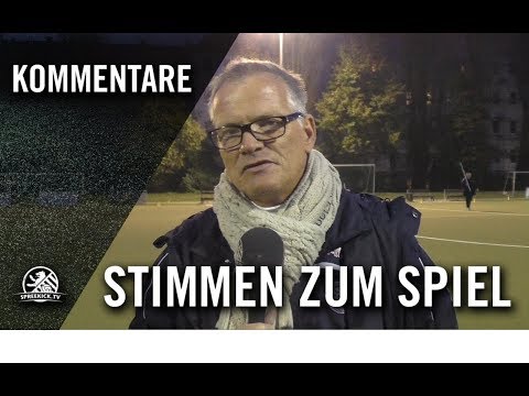 Die Stimmen zum Spiel | SD Croatia - Berliner SC (12. Spieltag, Berlin-Liga)