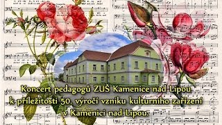 preview picture of video 'Koncert pedagogů ZUŠ Kamenice nad Lipou.'