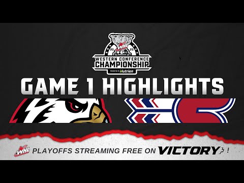 Portland Winterhawks at Spokane Chiefs — Game 1 | 2025 WHL Playoffs Highlights