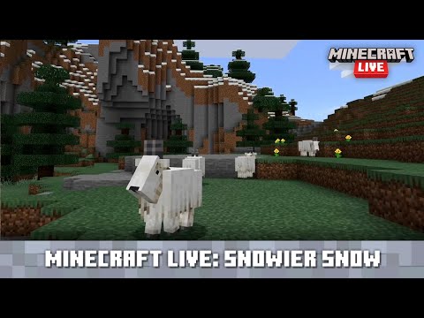 Minecraft Live: Mountains and Goats