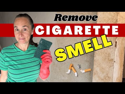 Cigarette Smoke Smell GONE in 5 Easy Steps