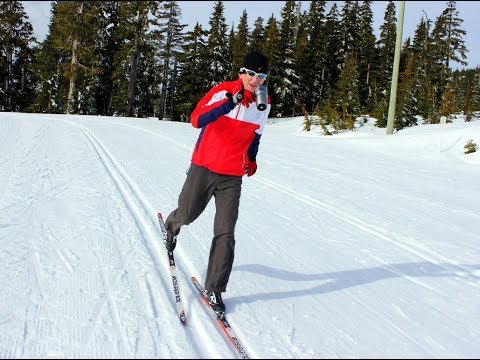 Try the Coffee Cup Drill to improve your classic and skate skiing