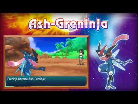 Ash-Greninja Unleashes Brand-New Ability Battle Bond - Pokémon Sun & Moon