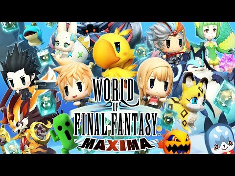 World of Final Fantasy Maxima - All Cutscenes (Game Movie)