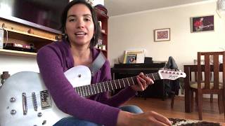 Video thumbnail for Citizen Erased Guitar Cover by Muse with the Manson DL-1 - Matt Bellamy by Carolina Millan